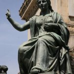 03.BRUXELLES, rue Royale - Colonne du Congrès, liberté de l'enseignement